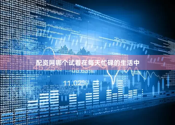 配资网哪个试着在每天忙碌的生活中