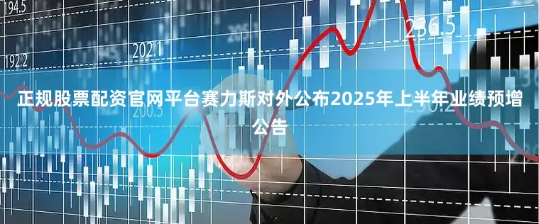 正规股票配资官网平台赛力斯对外公布2025年上半年业绩预增公告